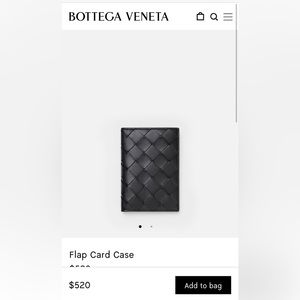 Bottega Veneta Flap Card Case. Only used a few times. I’m great condition.